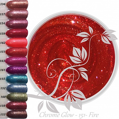Chrome Glow Gel 151 - Fire